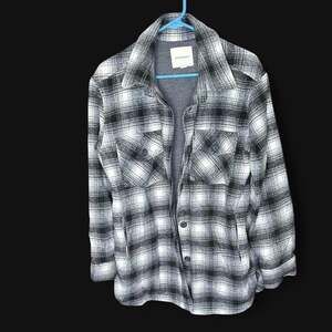Thread & Supply Plaid Lined Flannel Shirt Size M